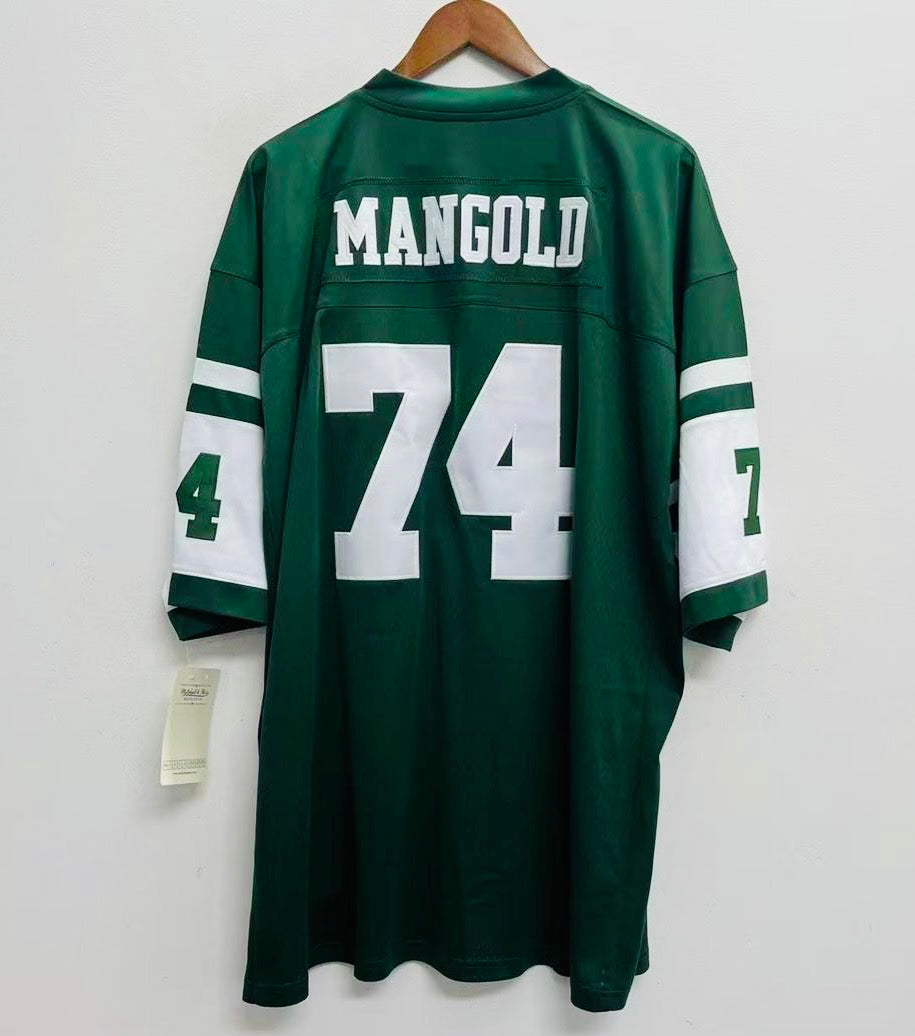 Nick Mangold New York Jets Official NFL Mitchell & Ness Jersey