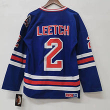 Brian Leetch New York Rangers Jersey Adidas 1994 Stanley Cup Patch