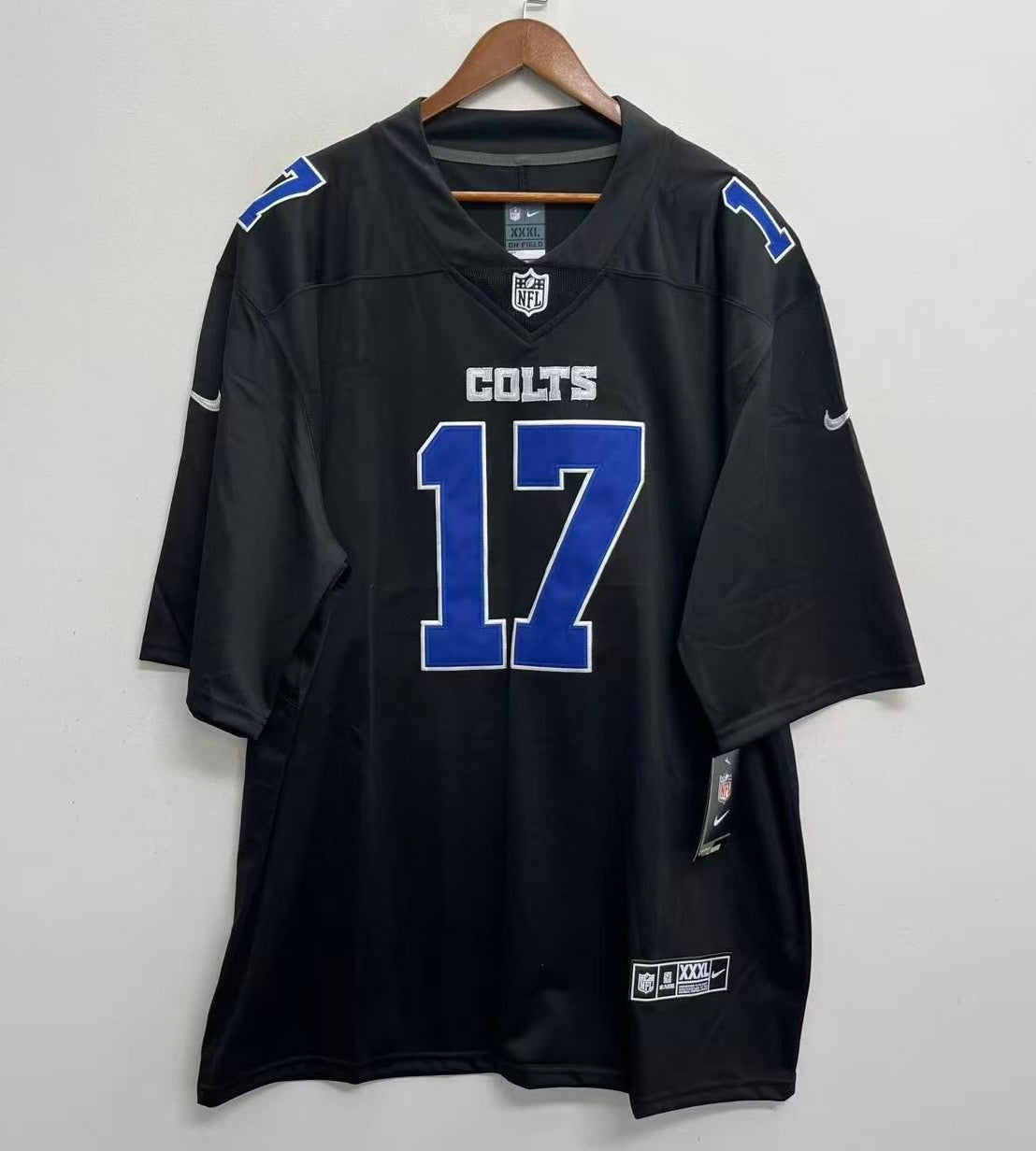 Daniel Jones Indianapolis Colts Official NFL Nike Jersey black