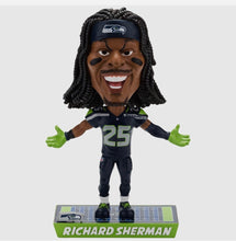 Richard Sherman Seattle Seahawks Bobblehead Forever Collectibles
