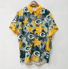 Green Bay Packers Official NFL Floral Palm shirt