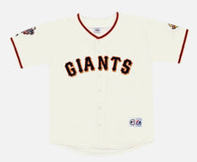 Tim Lincecum San Francisco Giants 2010 World Series Official MLB Majestic Jersey cream color