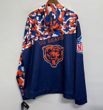 Chicago Bears color camouflage light weight hoodie