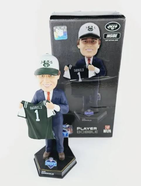 Sam Darnold New York Jets Draft Day Bobblehead Forever Collectibles