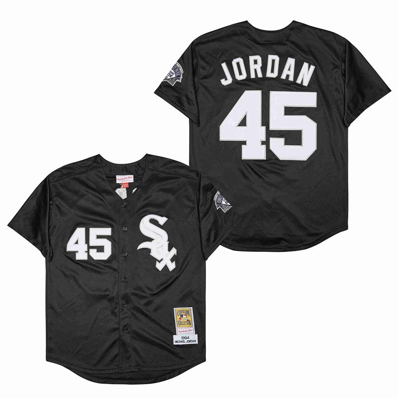 Michael Jordan Chicago White Sox Jersey Mitchell & Ness black