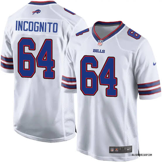 Richie Incognito Buffalo Bills Official NFL Nike Jersey