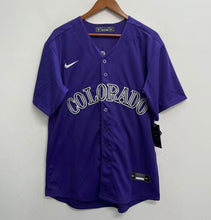 Charlie Blackmon Colorado Rockies Official MLB NIKE Jersey Purple