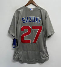 Seiya Suzuki Chicago Cubs Official MLB Jersey Gray Nike