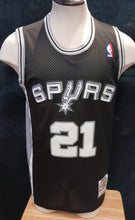 Tim Duncan San Antonio Spurs YOUTH KIDS Official NBA Mitchell & Ness Jersey