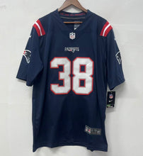 Rhamondre Stevenson New England Patriots NFL Official NIKE Jersey blue