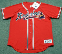 Any name & Number Custom Atlanta Braves Official MLB Majestic Jersey Red