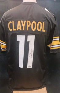 Chase Claypool Pittsburgh Steelers autographed jersey Beckett COA