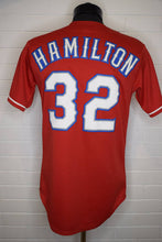 Josh Hamilton Texas Rangers official MLB Jersey Majestic red