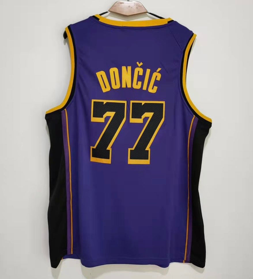 Luca Doncic Los Angeles Lakers Classic Authentics Jersey