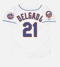 Carlos Delgado New York Mets Official MLB Majestic Jersey white