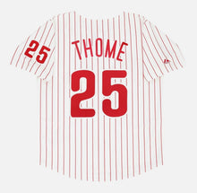 Jim Thome Philadelphia Phillies Official MLB Majestic Jersey pinstripes
