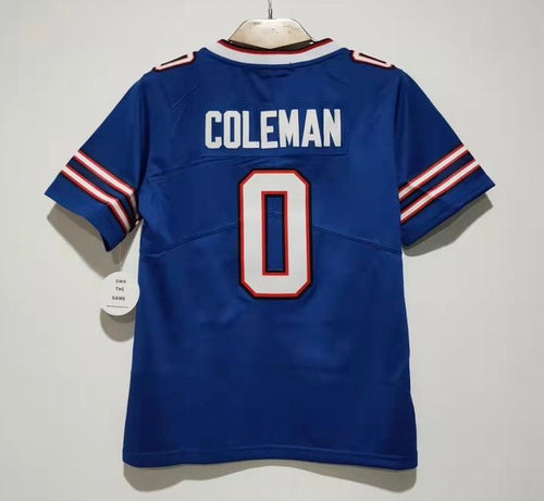 Keon Coleman Classic Authentics YOUTH Buffalo Bills Jersey