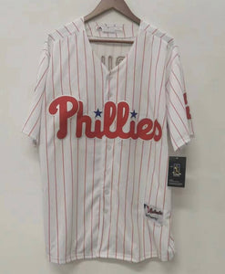 John Kruk Philadelphia Phillies 1993 World Series Jersey Majestic