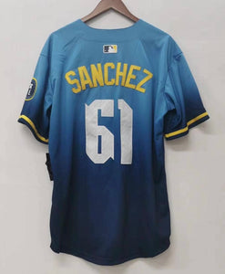 Christopher Sanchez Philadelphia Phillies Blue City Connect MLB Limited Jersey