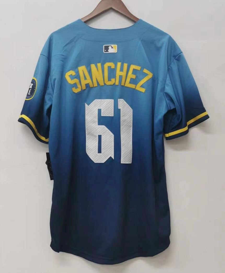 Christopher Sanchez Philadelphia Phillies Blue City Connect MLB Limited Jersey