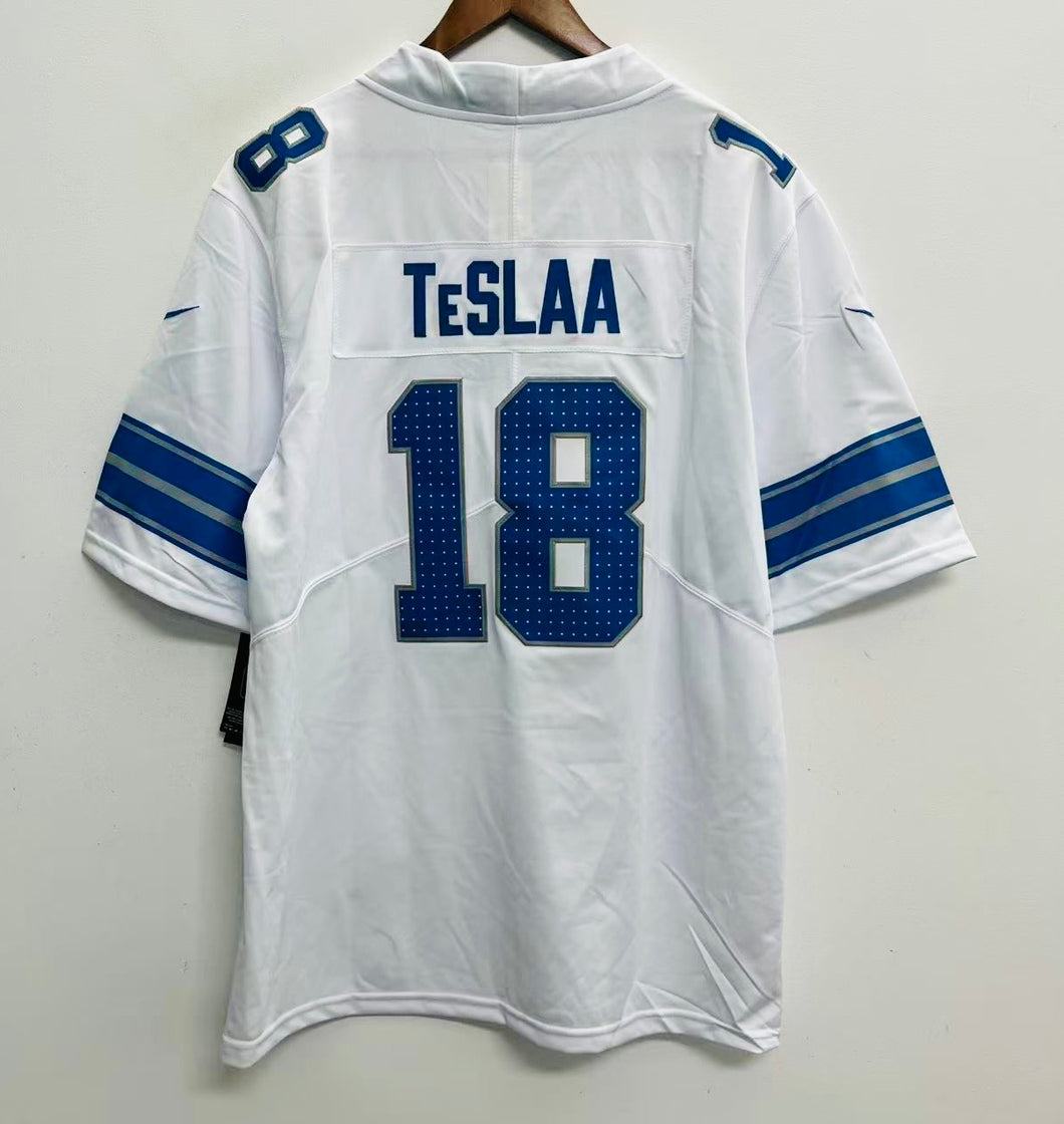 Isaac TeSlaa Detroit Lions Official NFL Nike Jersey