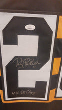 Rocky Bleier Pittsburgh Steelers autographed jersey JSA Witnessed COA