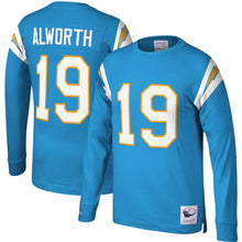 Lance Alworth San Diego Chargers Official NFL Mitchell & Ness long sleeve Jersey