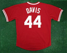 Eric Davis Cincinnati Reds Official MLB Majestic Jersey RED