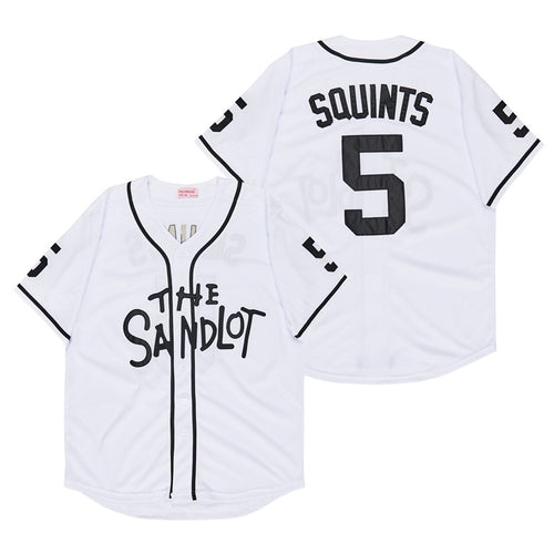 Michael 'Squints' Palledorous The Sandlot Jersey white