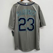 Tino Martinez Seattle Mariners Official MLB Majestic Jersey gray