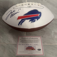 Josh Allen Buffalo Bills Autographed NFL Official Logo football with COA