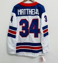 Auston Matthews Team USA Hockey Official Nike Jersey white