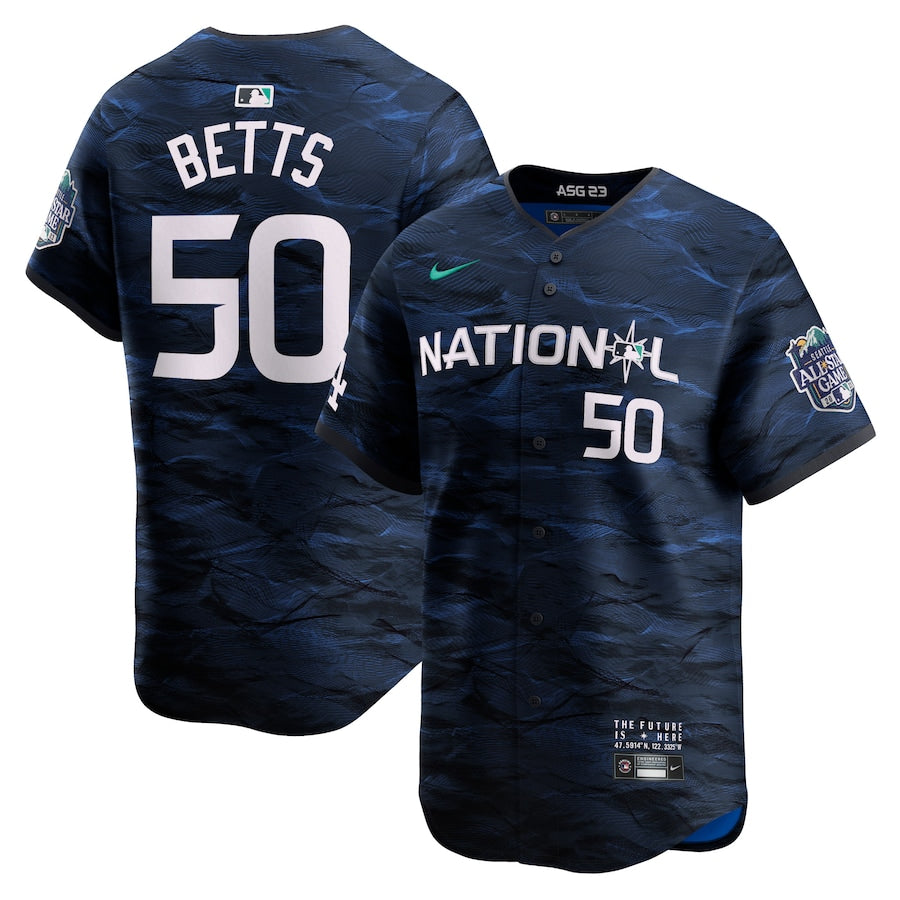 Mookie Betts Los Angeles Dodgers All star game Jersey – Classic Authentics