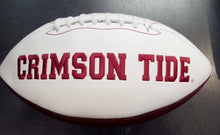 Alabama Crimson Tide Full Size logo Autograph Signature Football