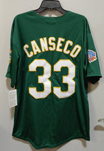 Jose Canseco 1997 Oakland A’s Athletics Official MLB Jersey white numbers