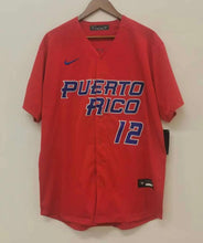 Francisco Lindor Puerto Rico Jersey Nike Red