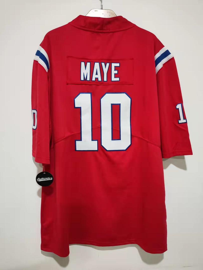 Drake Maye New England Patriots Classic Authentics Jersey