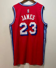 Lebron James Philadelphia 76ers Official NBA Jersey