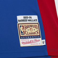 Rasheed Wallace 2003-04 Detroit Pistons Official NBA Mitchell & Ness Jersey