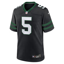 Garrett Wilson New York Jets Official NFL Nike Jersey black