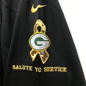 Jordy Nelson Green Bay Packers military salute to service Jersey Black