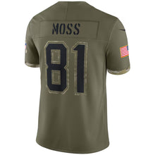 Randy Moss New England Patriots Official NFL Nike Salute to Service Jersey