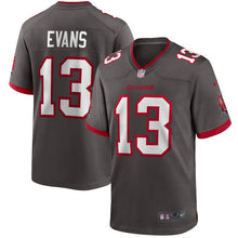 Mike Evans Tampa Bay Buccaneers Official NFL Nike Jersey pewter color