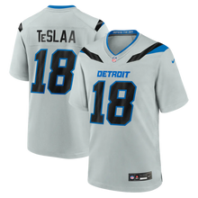 Isaac TeSlaa YOUTH KIDS Detroit Lions Official NFL Nike Rivalries collection Jersey