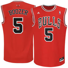 Carlos Boozer Chicago Bulls Official NBA Adidas Jersey Red