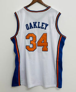 Charles Oakley New York Knicks Official NBA Mitchell & Ness Jersey white