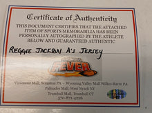 Reggie Jackson Oakland A’s Athletics autographed  jersey COA photo signing