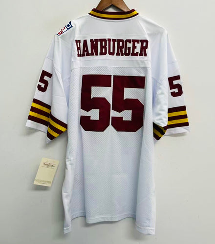 Chris Hanburger 1969 Washington Redskins Commanders Official NFL Mitchell & Ness Jersey white