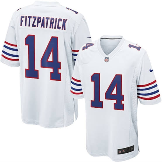 Ryan Fitzpatrick Buffalo Bills Official NFL Nike Jersey white
