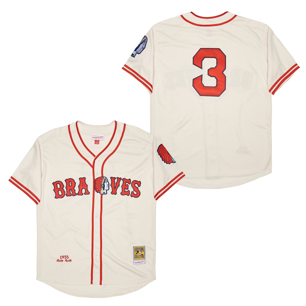 Babe Ruth Boston Braves jersey Mitchell & Ness